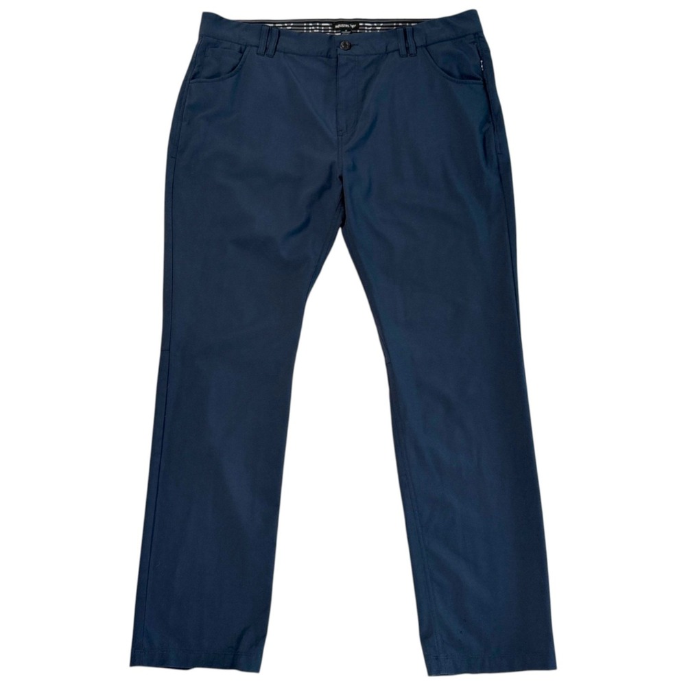 Industry Clothing Mens Performance Chino Pants Dark Gray Sz 38x32 Stretch
